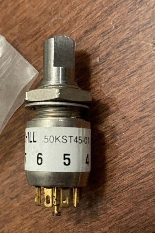 GRAYHILL 50KST45-01-1-04N SWITCH NEW