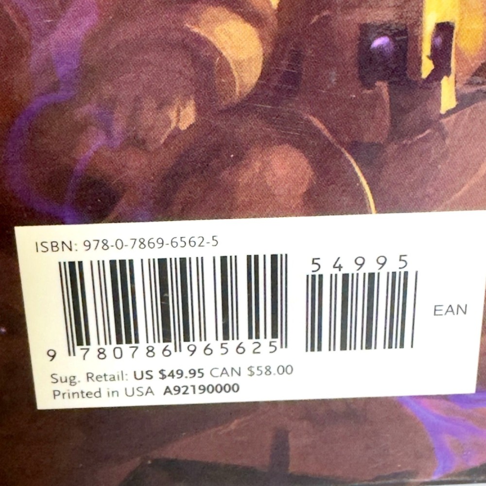 Dungeons & Dragons Dungeon Masters Guide Hardcover 2014 Ed Comprehensive Rules