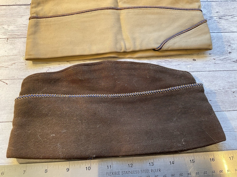 ORIGINAL WWII USAAF OVERSEAS CAP PAIR