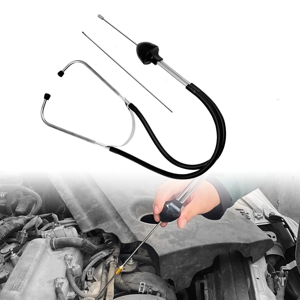 Mechanic Stethoscope, Automotive Engine Diagnostic Sensitive Hearing Tool, Ca...