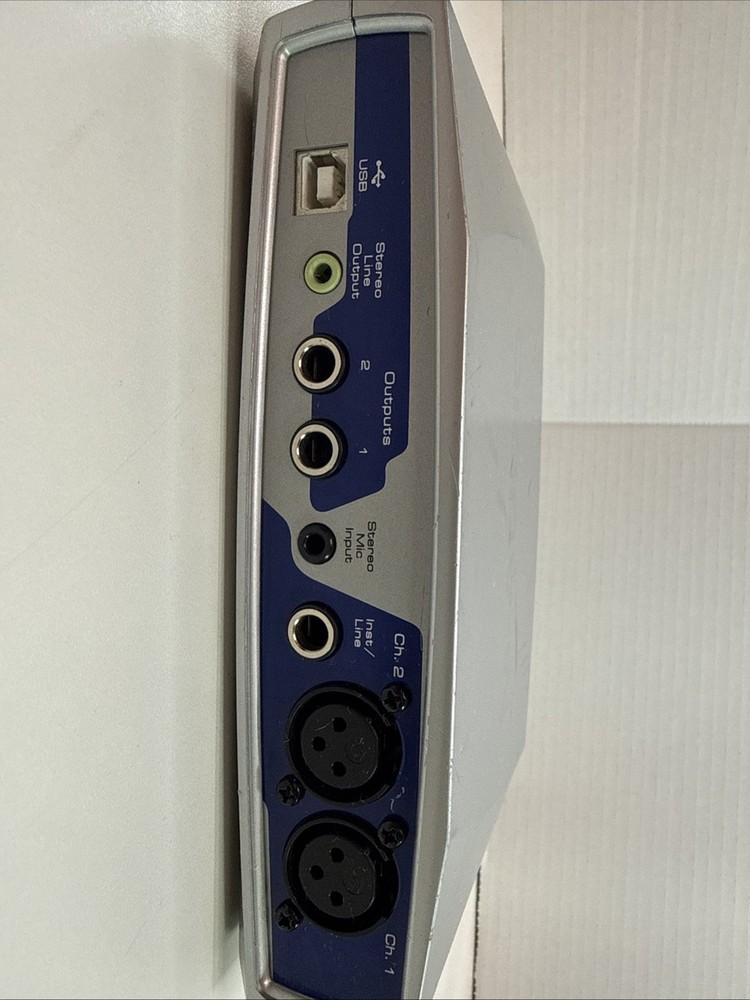 M-Audio MobilePre Mobile Pre USB Preamp Preamplifier Audio Interface 200F V1.03