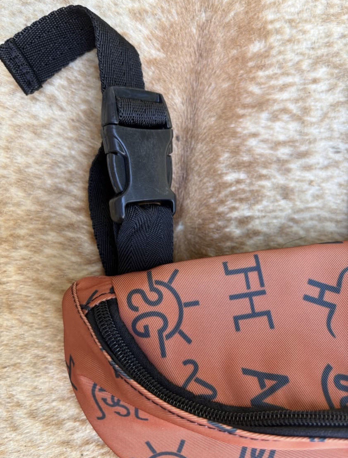 Western Ranch Brands Nylon Print Western Saddle Pouch Trail Riding Tack