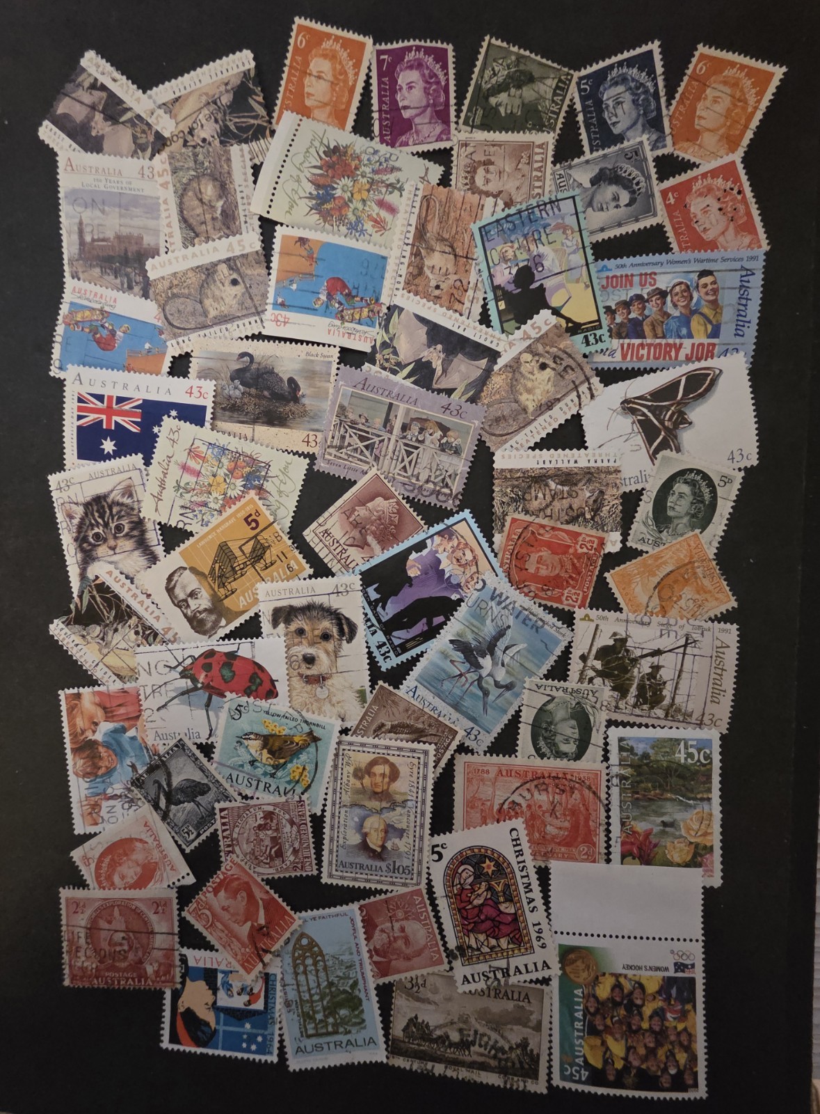 AUSTRALIA Stamp Lot Used T18870