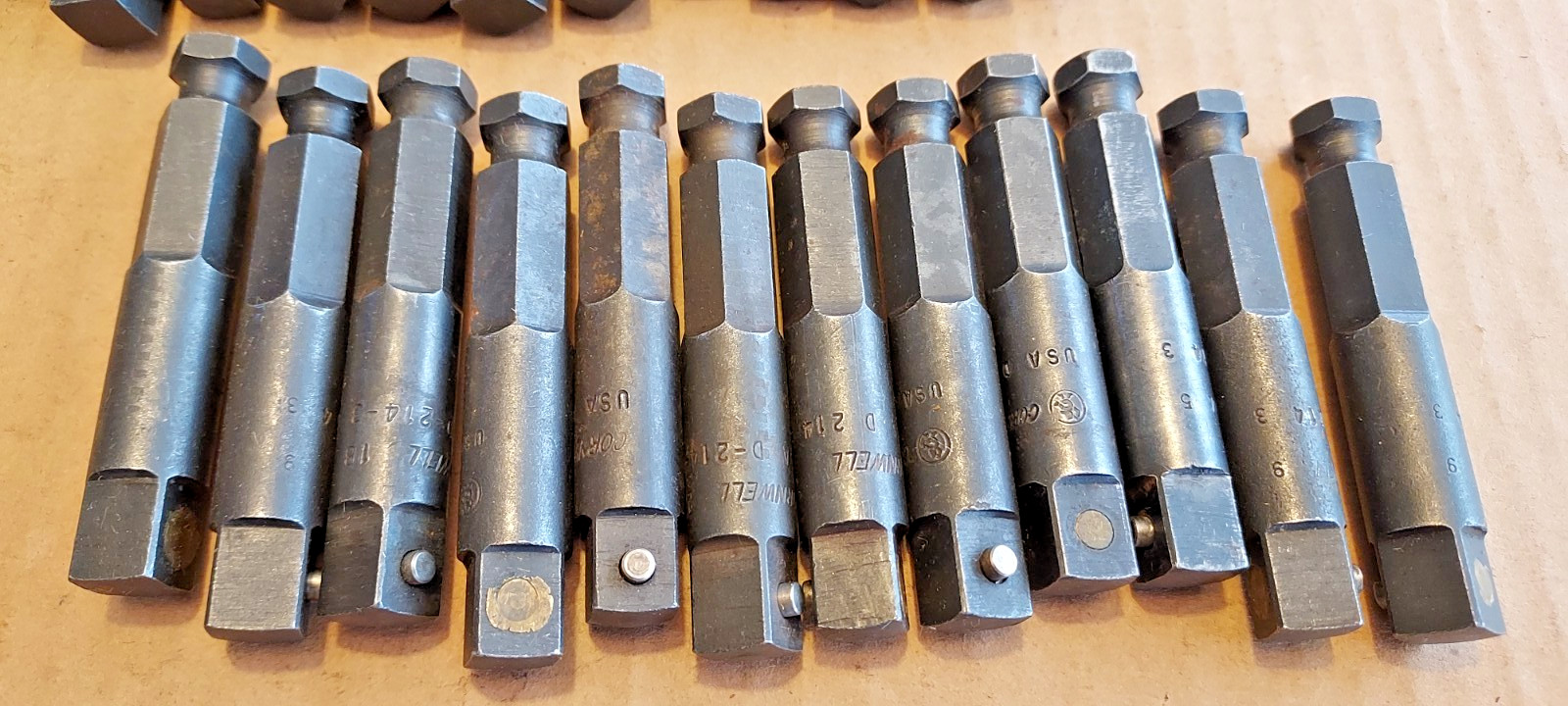 Cornwell USA D-214-3 (3") 7/16" Hex-Drive Impact to 3/8" pinned socket adapter.