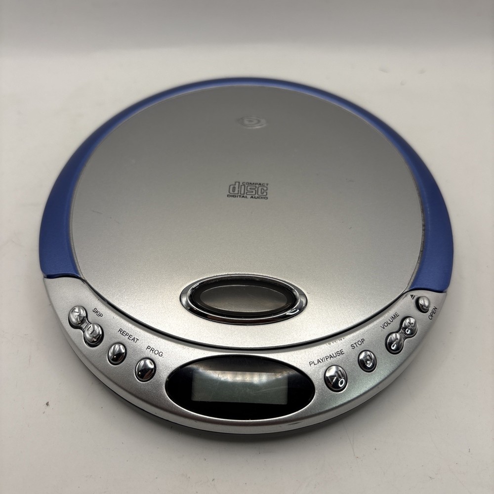 VINTAGE DURABRAND Model CD-566 Portable CD Player Fully Programmable TESTED WORK