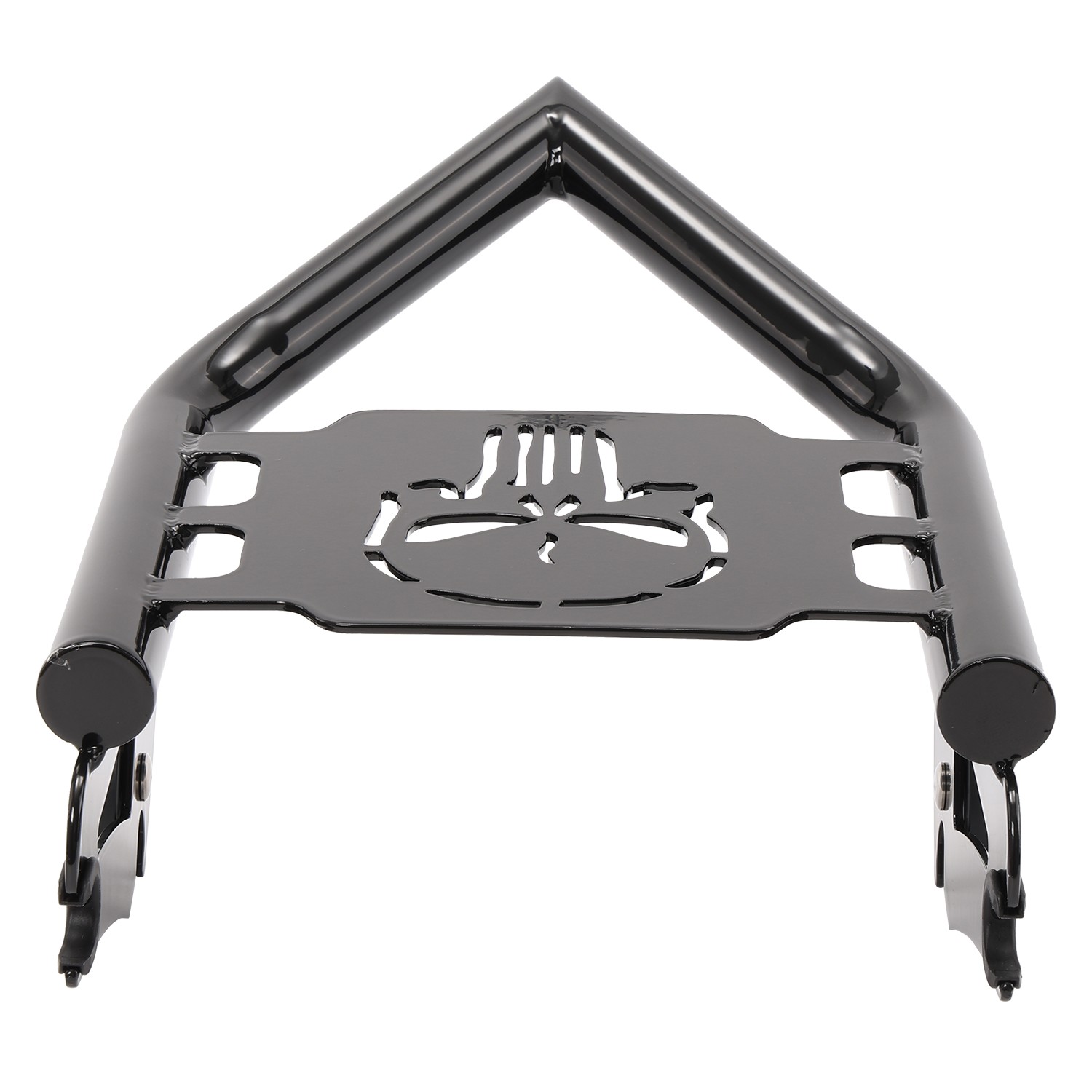 For 09-2025 Harley Touring Road King Glide Custom Two-Up Detachable Luggage Rack