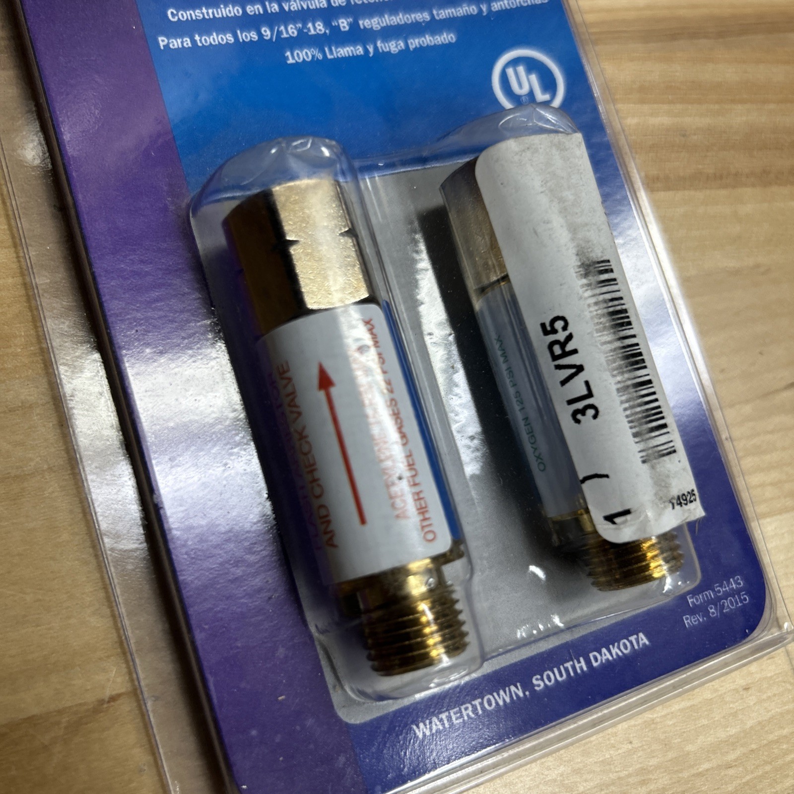 NEW Miller Smith Flashback Arrestors Cutting Torch Mount Set H743