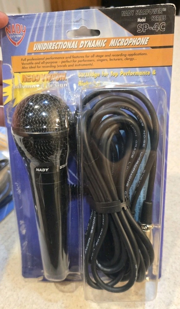 2 NADY SP-4C UNIDIRECTIONAL DYNAMIC NEODYMIUM MICROPHONE