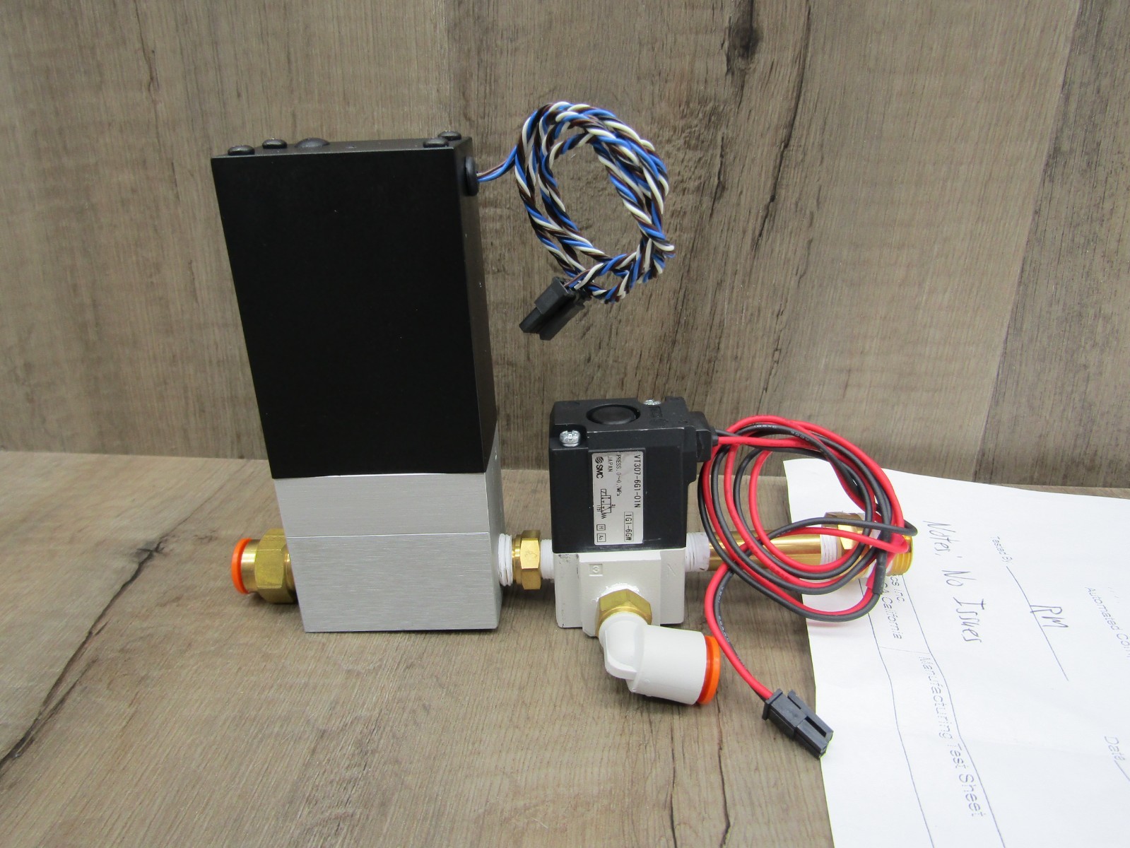 Kelly Pneumatics High Flow Electronic Pressure Regulator w/QC/Calibration Report