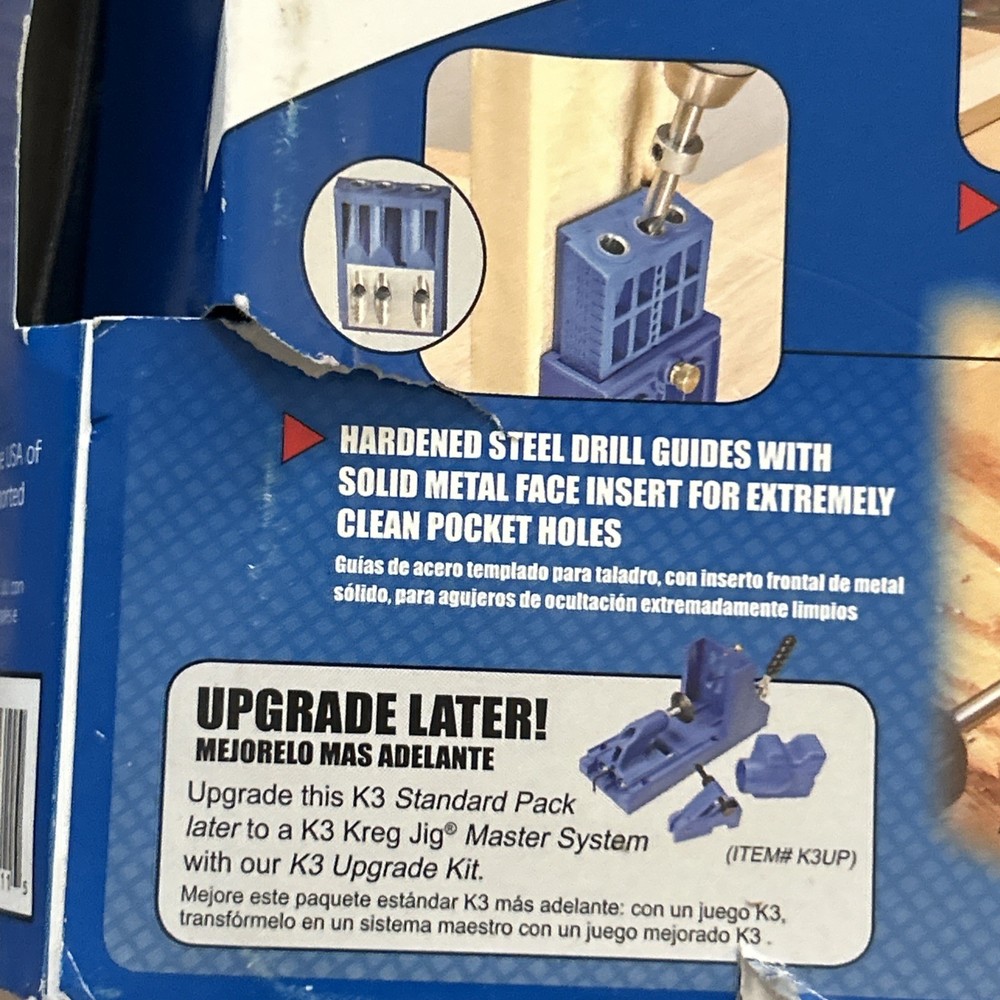 KREG k3 SP Pocket Hole Jig Tool Drill Guide