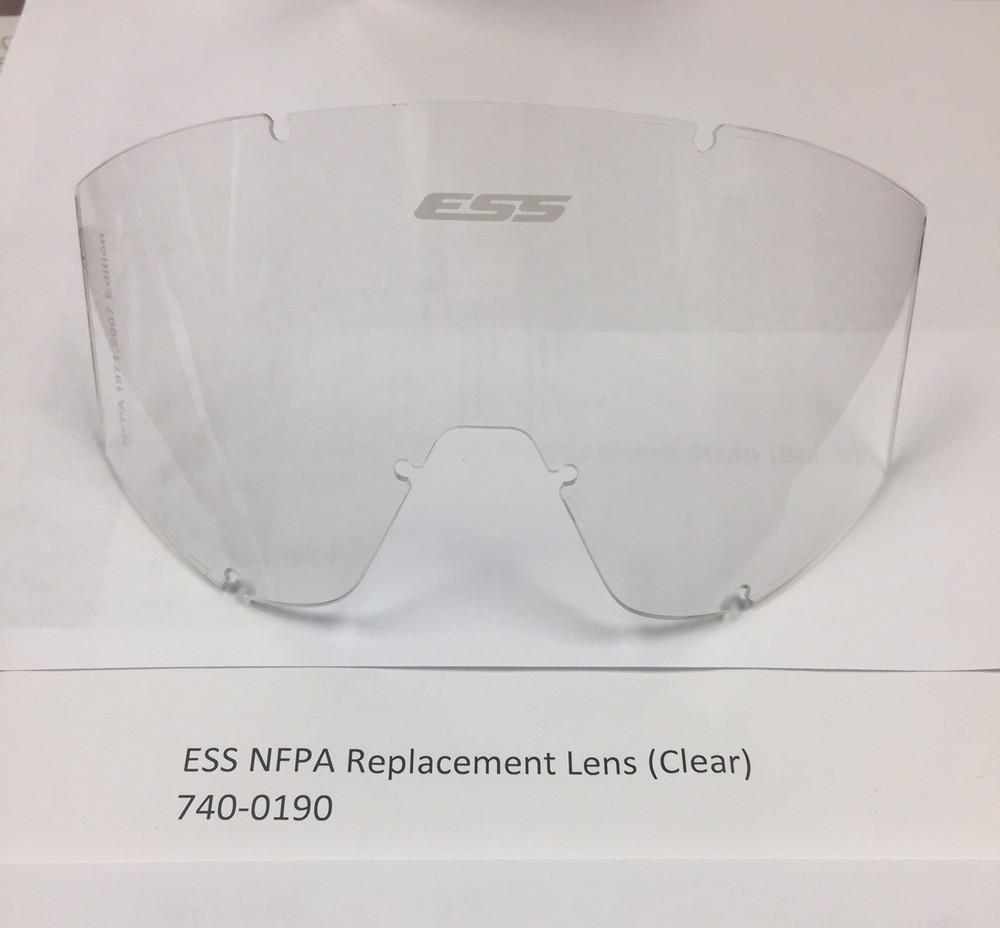 NEW* ESS Innerzone Goggle Clear Replacement Lens (NFPA Compliant)