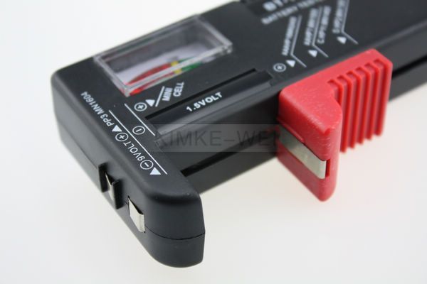 AA/AAA/C/D/9V 1.5V Universal Button Cell Battery Volt Tester Checker New