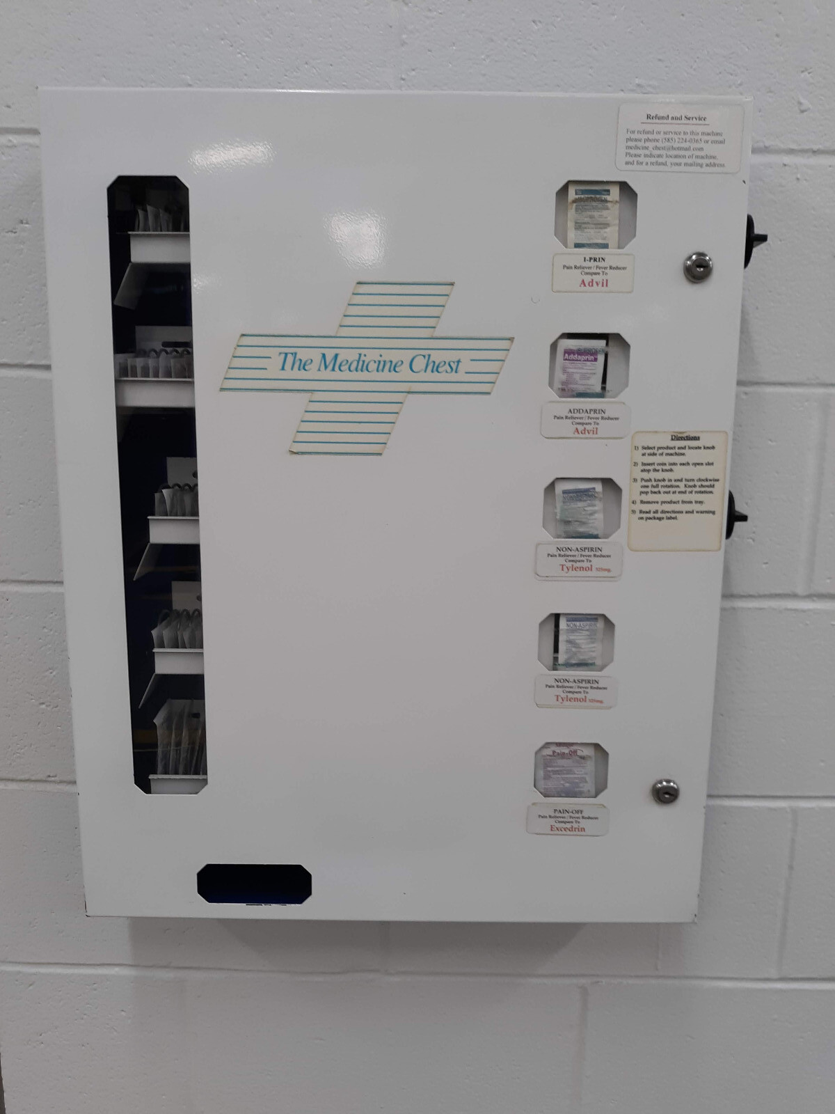 Medicine Vending Machine - Medical supplies - condoms - adjustable pricing