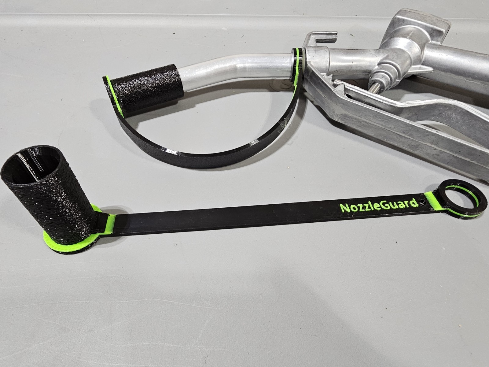 Fuel Nozzle Cover. Gas Pump Cap Lid Guard NozzleGuard 3/4" and 1 in. Compatible