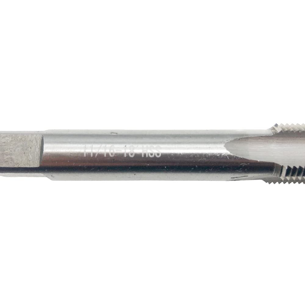 11/16-18 Tap RH Right Hand Straight Fluted Machine Threading Tapping Tool