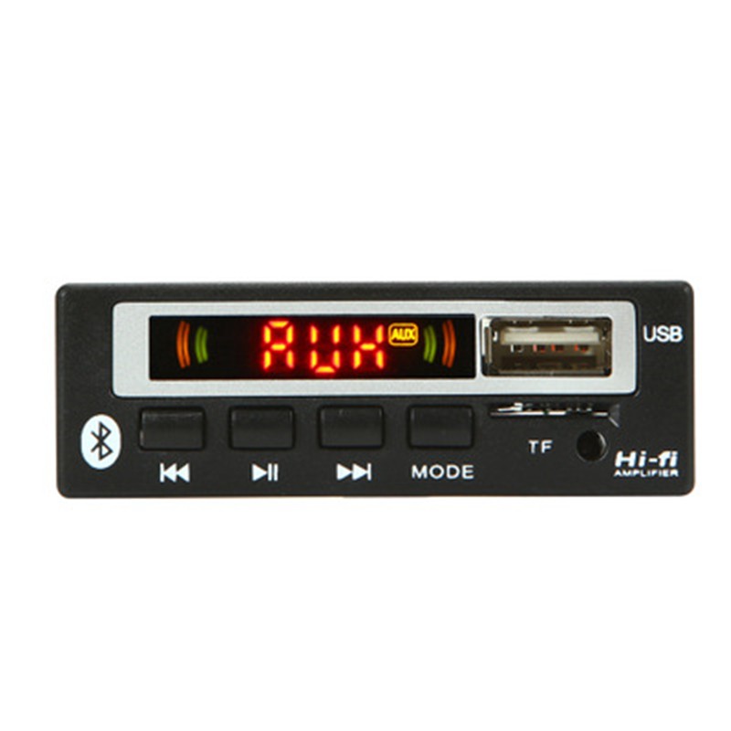 Bluetooth Function MP3 WMA WAV Decoder Board Car Audio FM Radio Stereo Module d