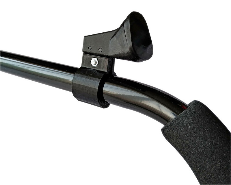 Bracket for Mounting XP DEUS, XP ORX Metal Detectors Control Unit on any Rod