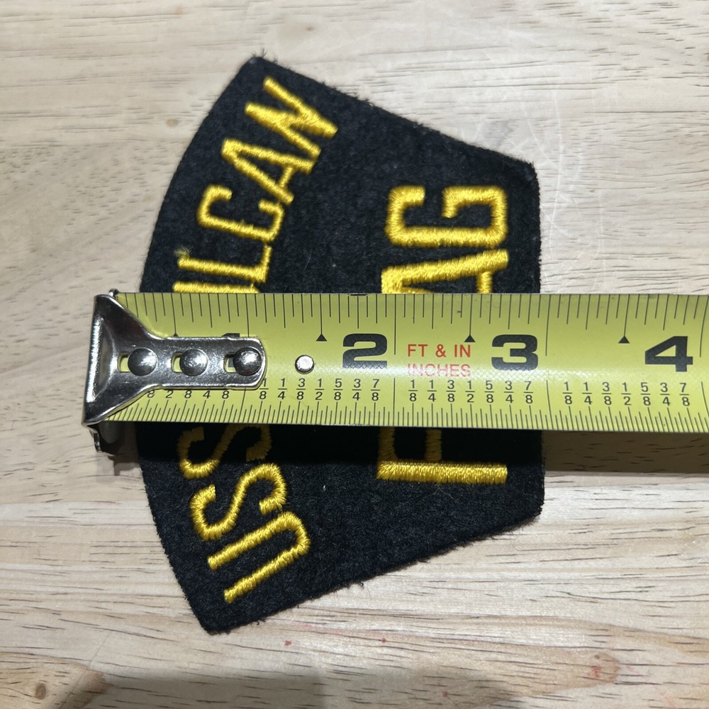 Vintage USS Vulcan FMAG Patch
