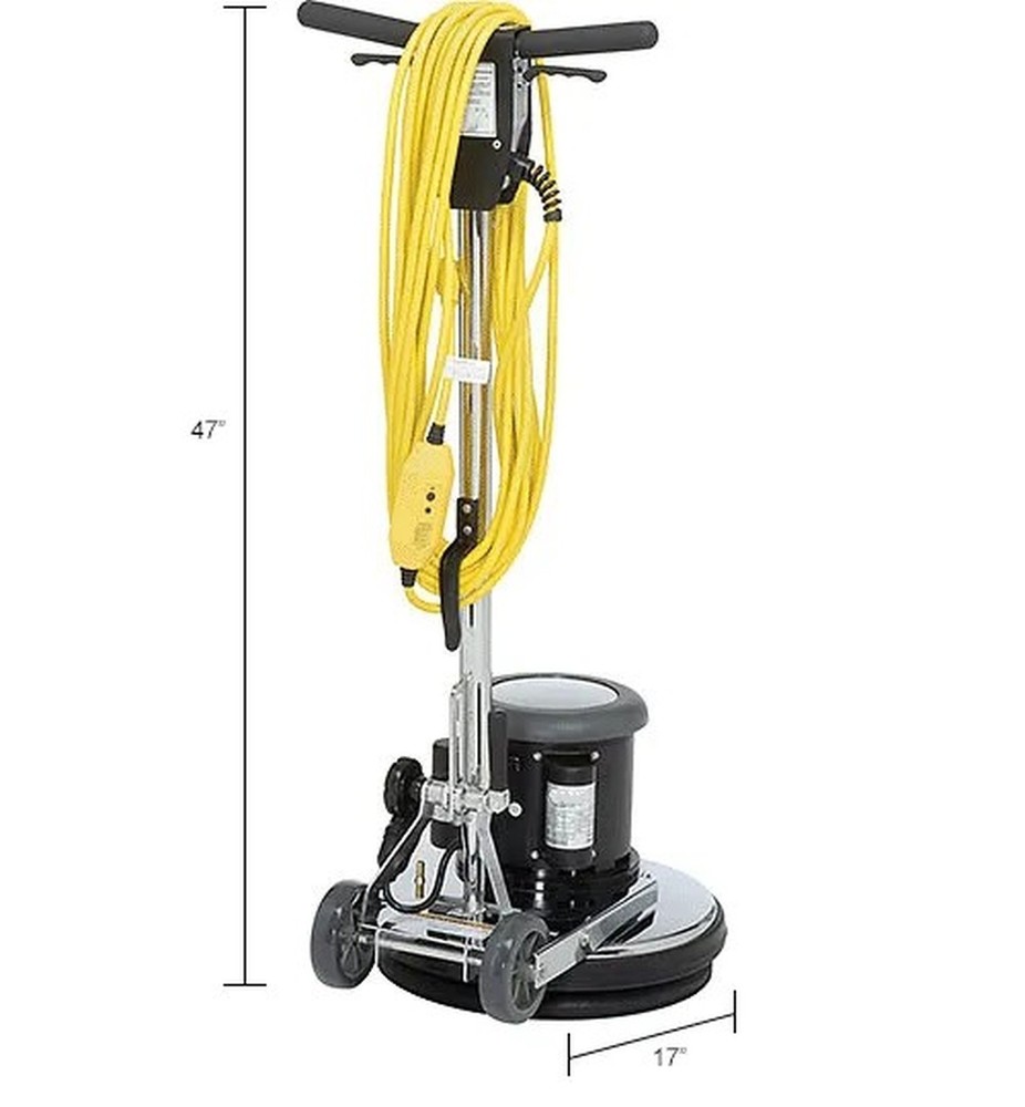 Global Industrial? Low Speed Floor Machine, 17" Cleaning Path