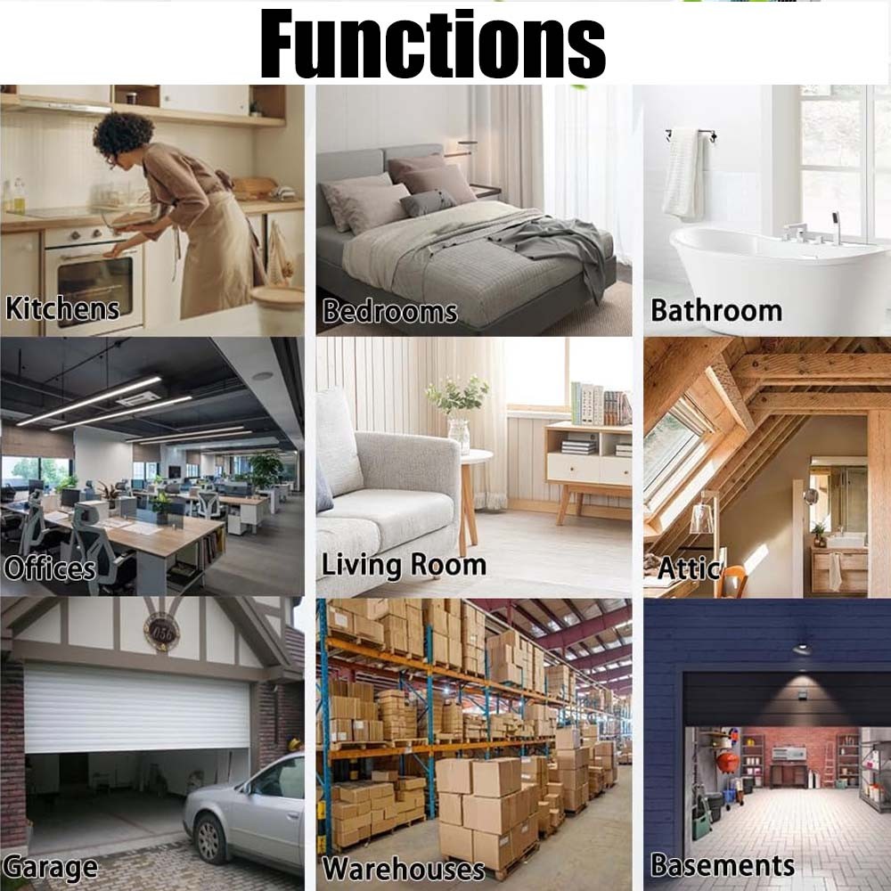 4" Window Exhaust Wall Mounted Ventilation Extractor Fans with Backdraft Damper