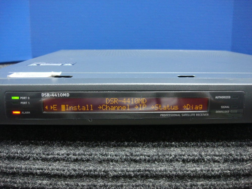 MOTOROLA DSR-4410MD COMMERCIAL SATELLITE MULTIPLEX DECRYPTER RECEIVER