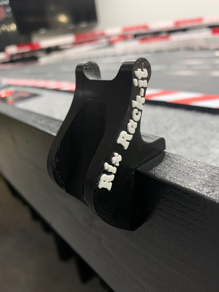 Rix Rack-it Slot car controller holder (Black) L mount)