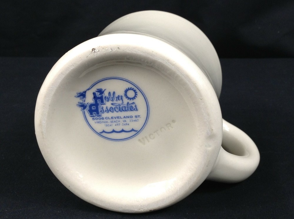US Navy Audio Visual Command Military Ceramic Diner Coffee Mug - Charley
