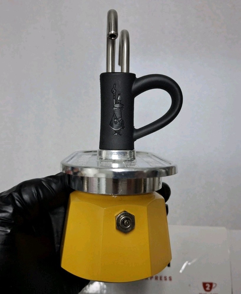 Bialetti - Mini Express Lichtenstein: Moka Set includes Coffee Maker 2-Cup 3oz