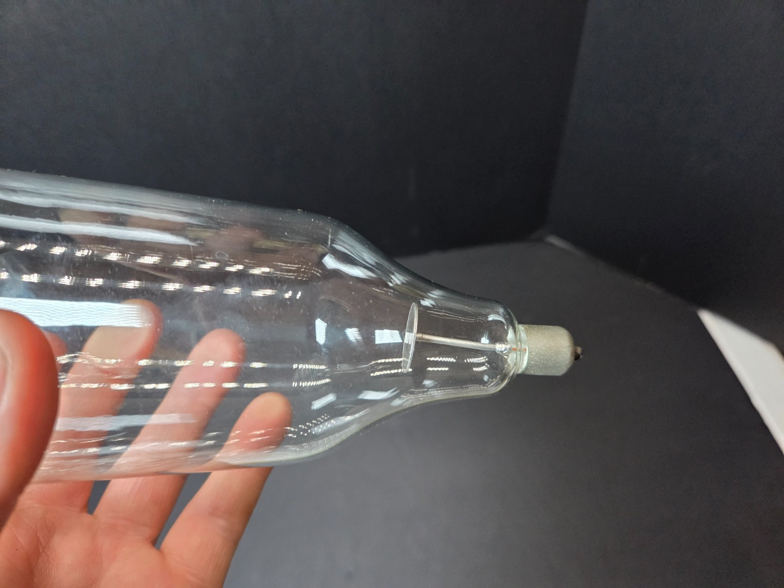 Very rare Original Antique Crookes Tube Cross of malta X ray tube all intact