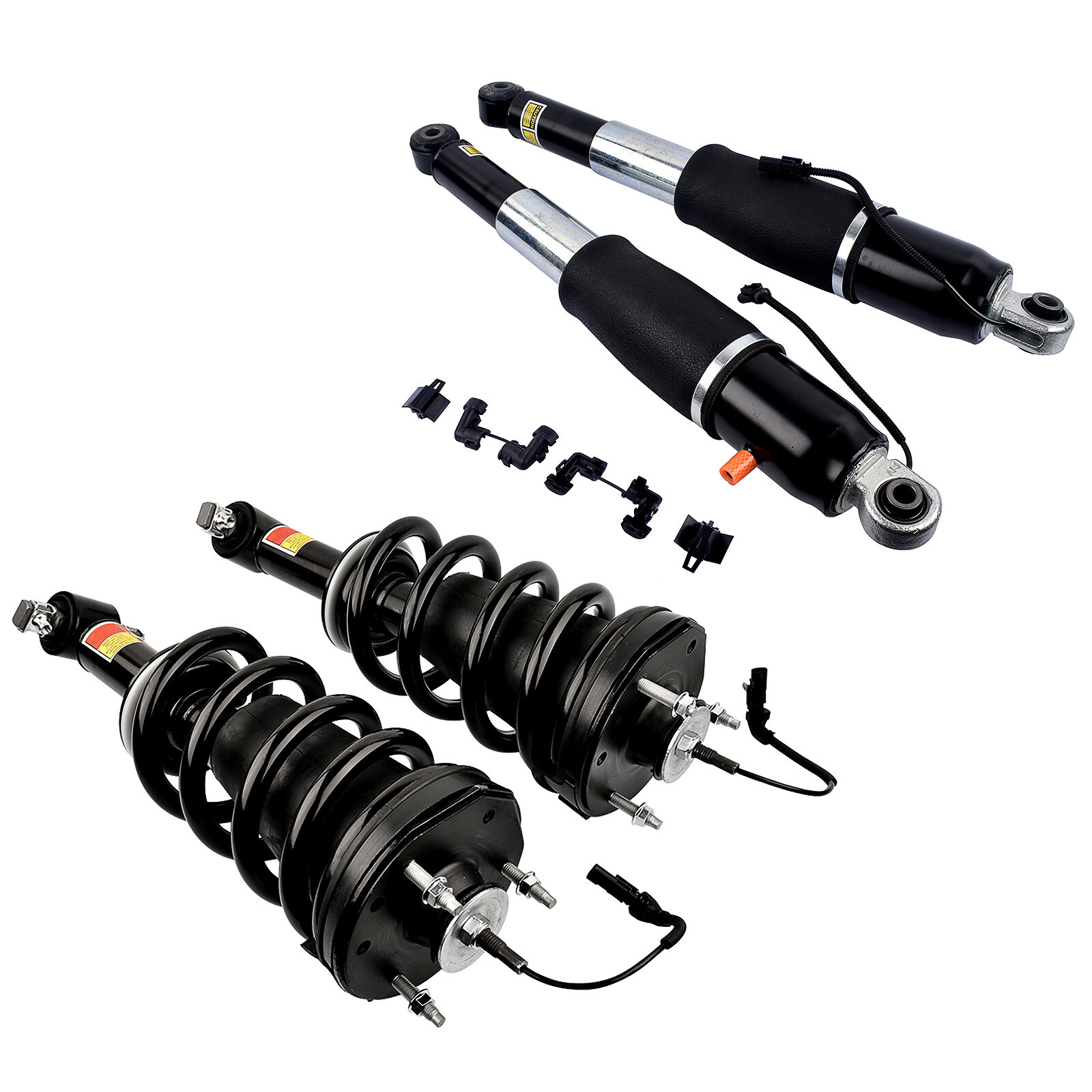 FRONT Strut Assy + REAR shock Absorber for 2015-20 Escalade Suburban Tahoe Yukon
