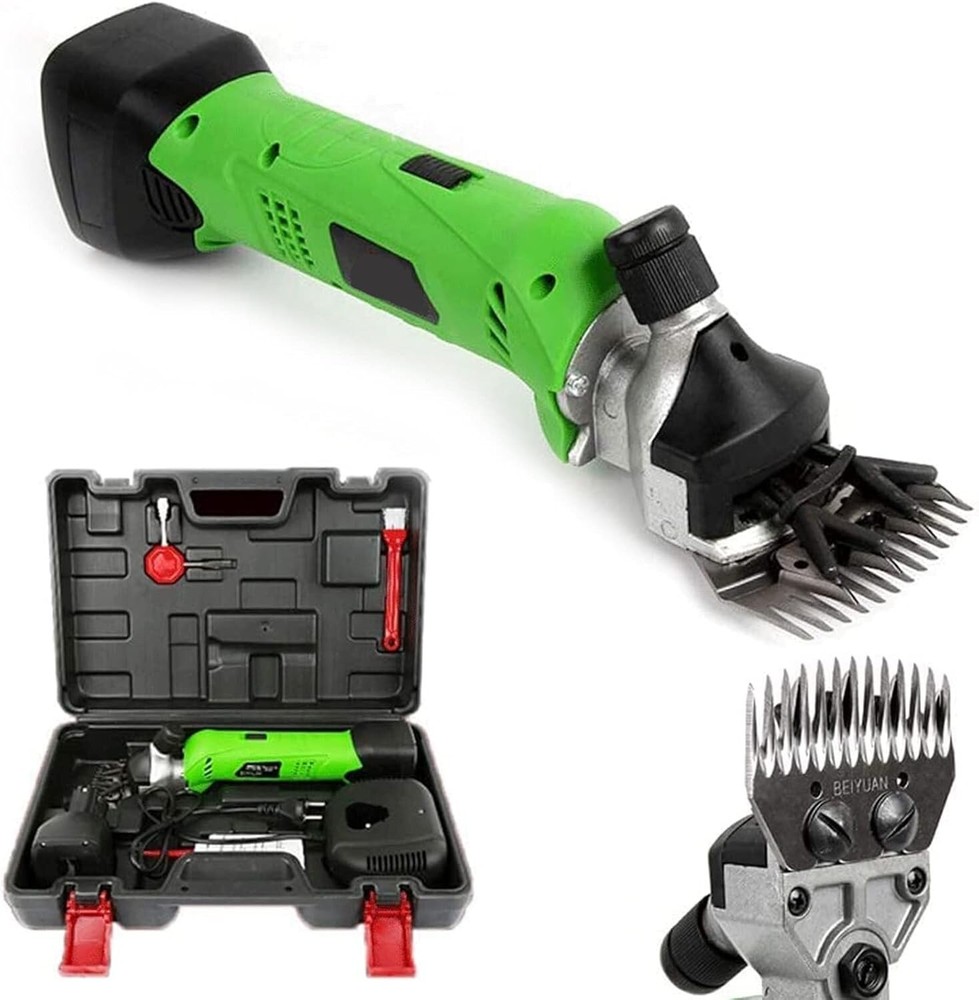 Professional Cordless Electric Sheep Shearing Machine, 200W Lithium Battery