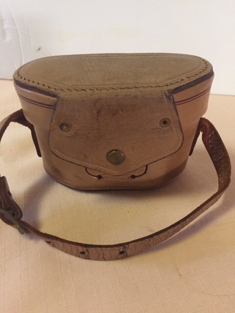 BOLSEY RANGEFINDER CAMERA MODEL 2 w/LEATHER CASE & STRAP FOR DISPLAY ONLY
