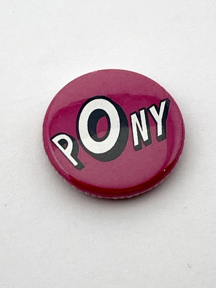 Purple PONY Pinback Button - MLP