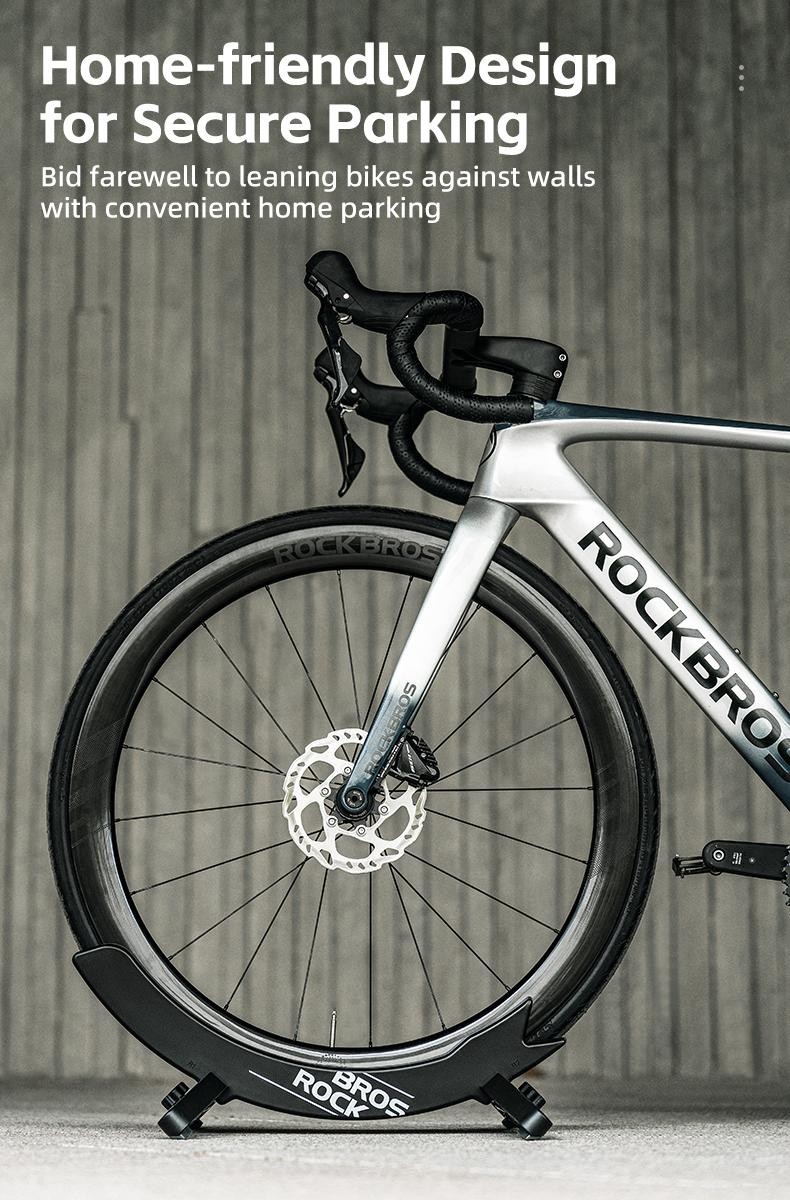 Rockbros Bike Stand Bicycle Parking Display Stand Adjustable for Road and Mounta