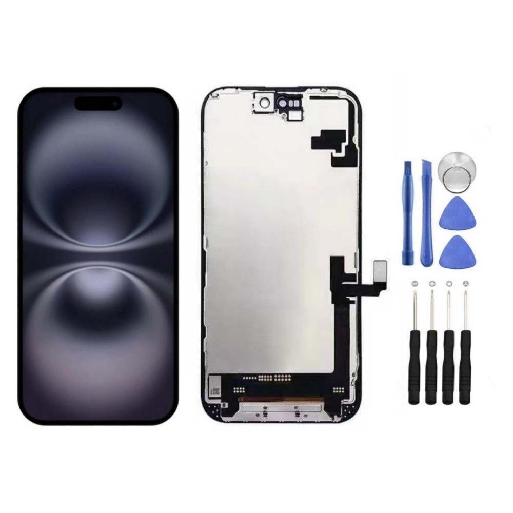 For iPhone 16 Incell LCD Touch Screen Digitizer Display Replacement Assembly US