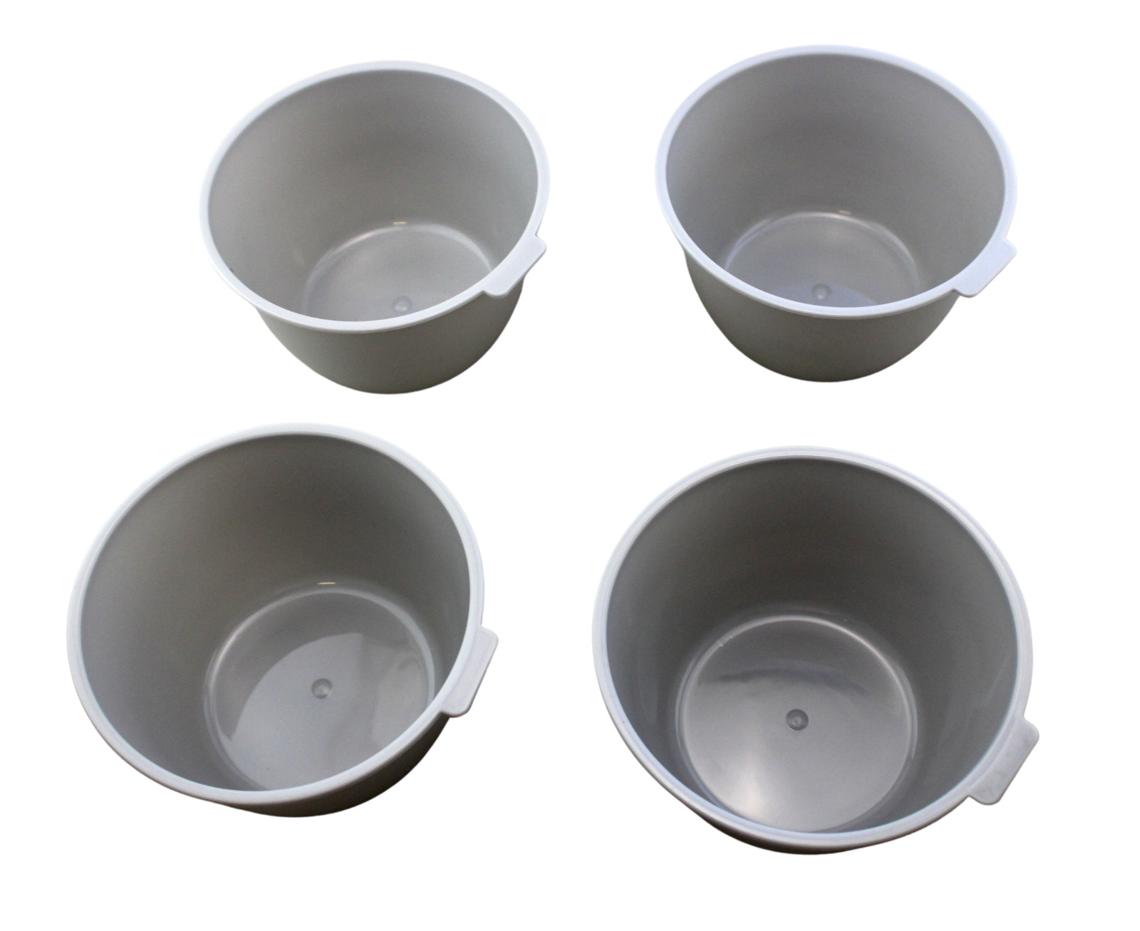 4 Pack Microwave Bowls Heat and Eat 26 OZ Dishwasher Safe BPA-Free Plastic Soup