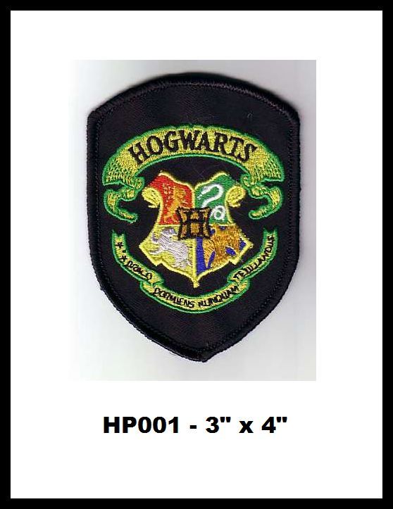 HARRY POTTER HOGWARTS SCHOOL PATCH - HP001