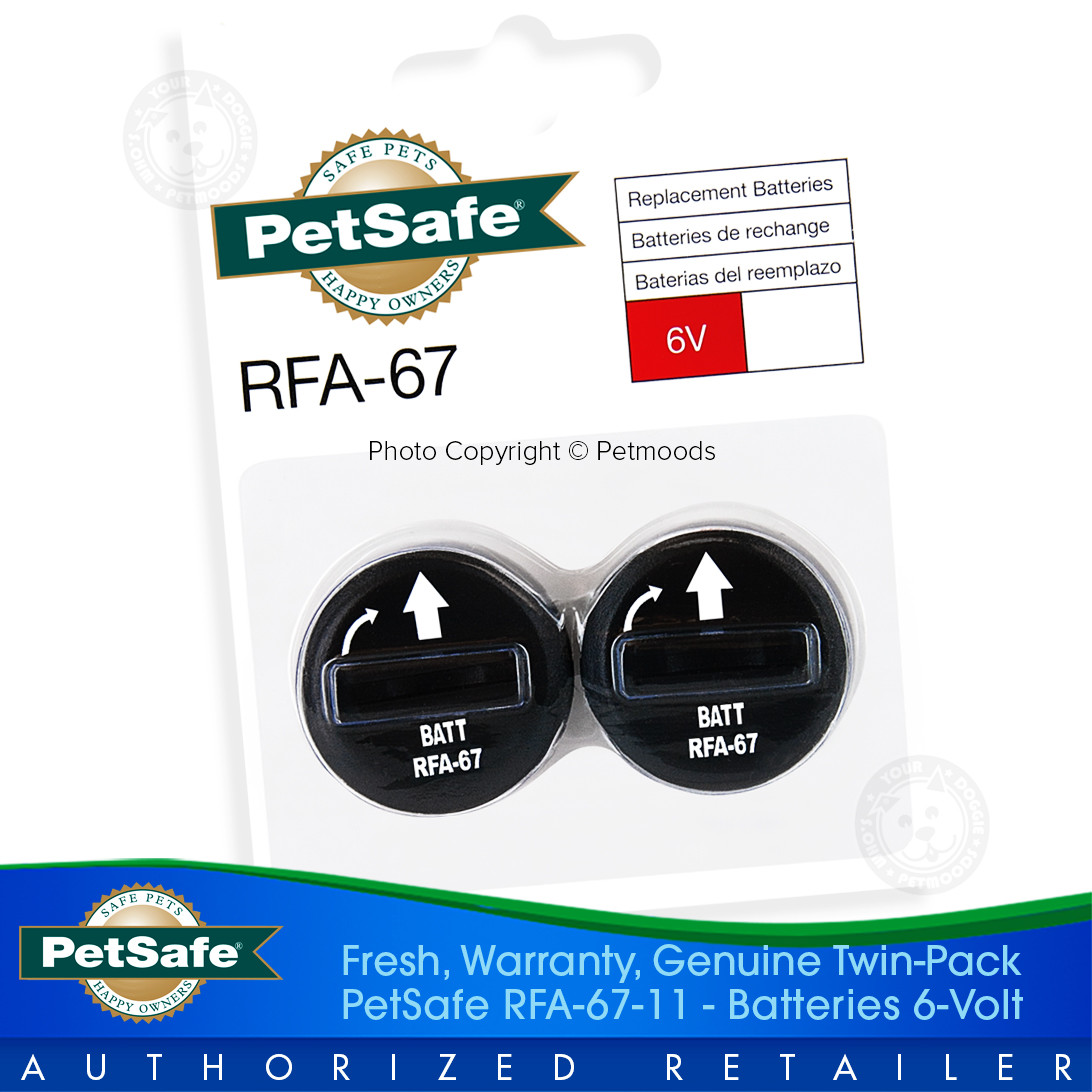 PetSafe RFA-67D-11 Batteries 6V for Dog Fence Collar Receiver PIF-275-19 PUL-275