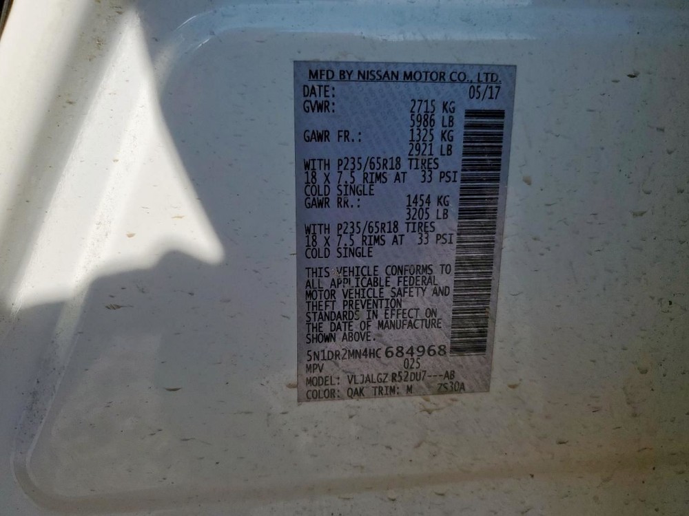 Passenger Camera/Projector Radar Unit Fits 17-20 PATHFINDER 3764674