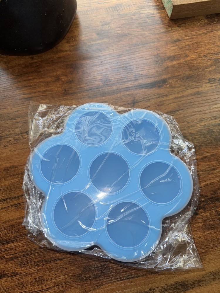 Instant Pot Silicone Egg/Cupcake, etc. Holder with Lid