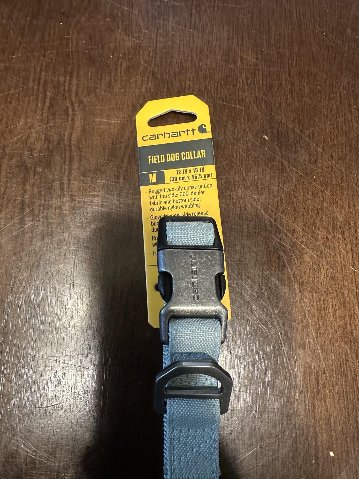 Carhartt Field Dog Collar Size Meduim 12in X 18in Sea Foam