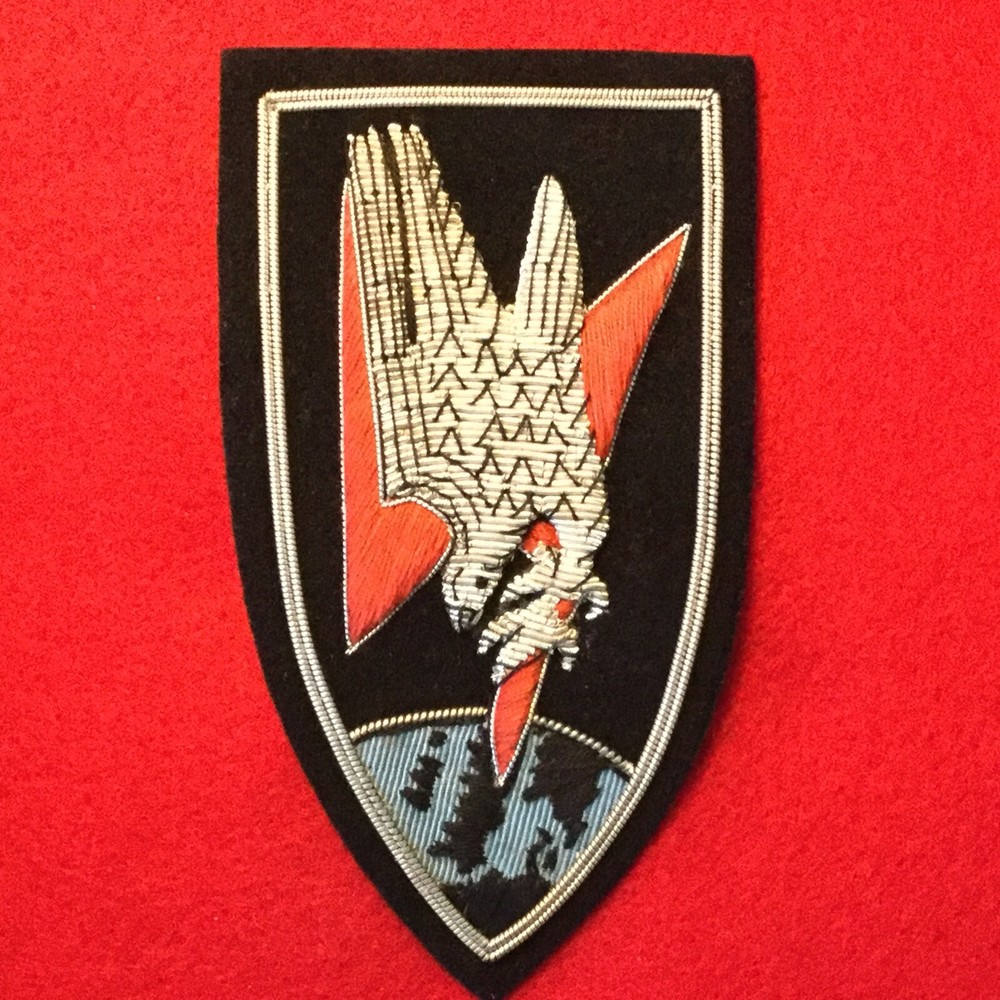 Luftwaffe NJG-1 Diving Eagle-Thunderbolt Silver Red Blue Black