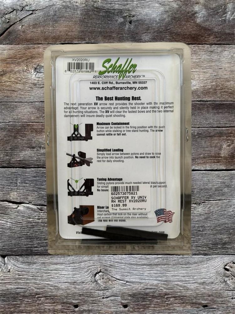 Schaffer XV Universal Rest