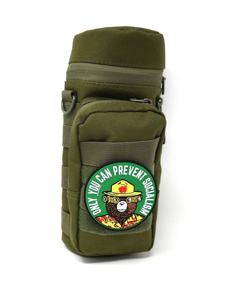 Only You Can Prevent Socialism Bear Parody PVC Hook and Loop Patch