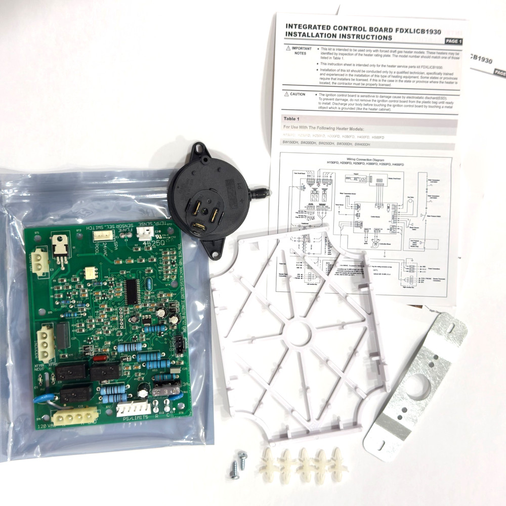 FDXLICB1930 FD Integrated Control Board Replacement Kit for Hayward Pool Heater