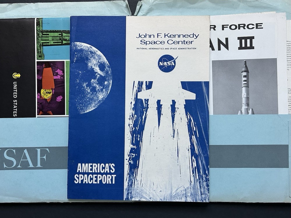 1966-1967 U.S. Air Force Systems Command Press Information Kit Folder Lot