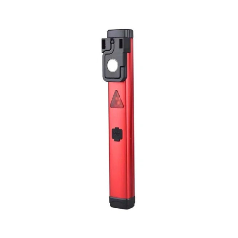 6W Rechargeable USB Type-C LED Work Flashlight Lamp White & Red Light Magnet