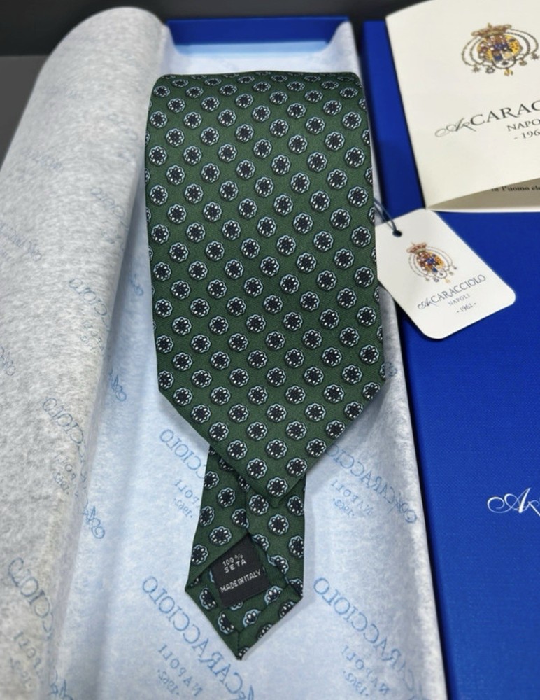 Caracciolo Tailored Tie 100% SILK