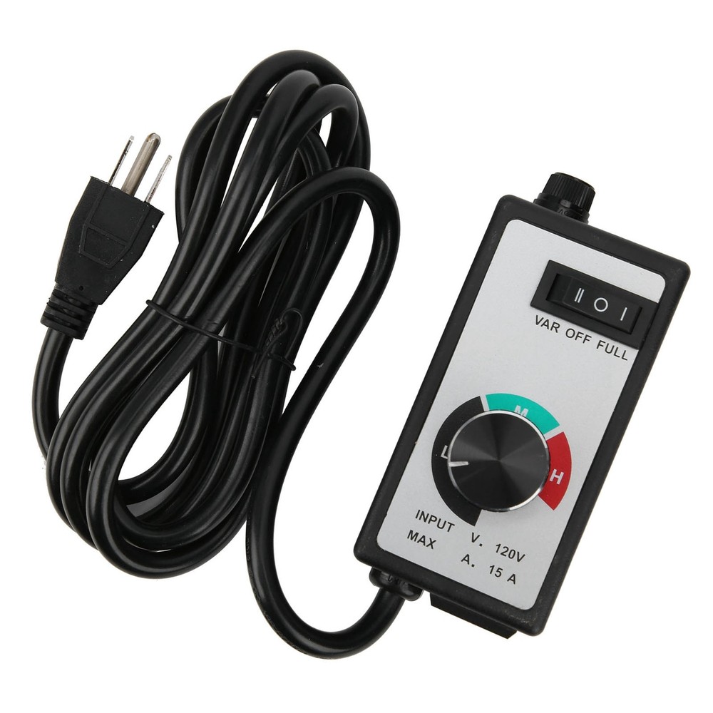Fan Speed Controller Variable Adjuster Electronic 120V 1500W 15A US Plug 2 New
