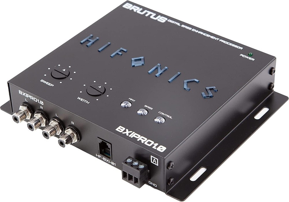 Compact Zeus Digital Bass Processor with Remote - Elevate Your Sound Experience